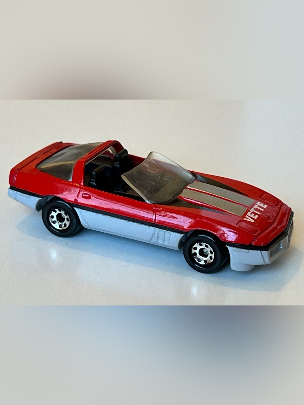 Vintage Matchbox 1984 Corvette Red Vette Made in Macau